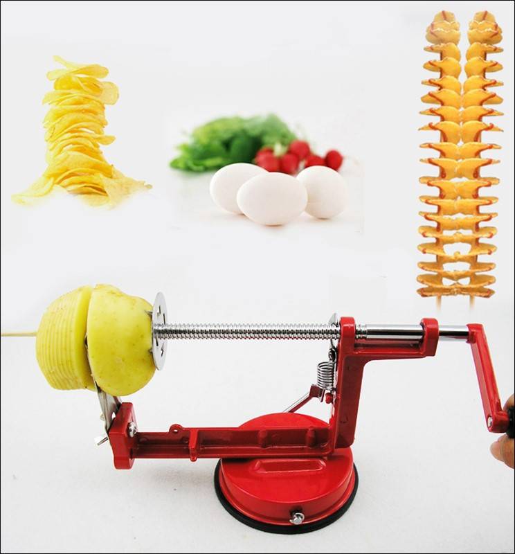 Aparat pentru taiat cartofi in spirala Spiral Potato Slicer