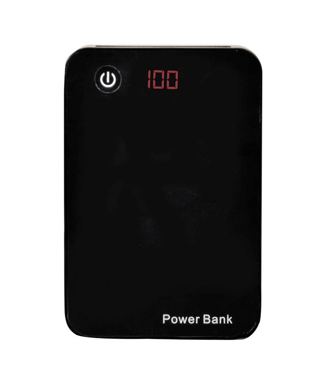 Baterie externa portabila 15000 mAh cu display si 3 iesiri USB