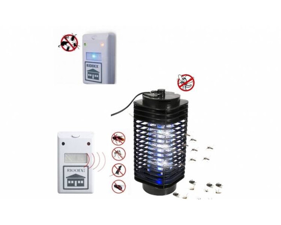 Lampa UV anti insecte + aparat anti gandaci si rozatoare