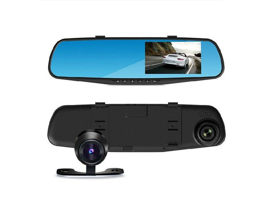 Oglinda auto cu camera fata/spate, Full HD, G Sensor