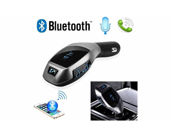 Car Kit auto, functie de modulator Fm, Bluetooth, X6