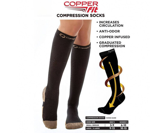 Ciorapi compresivi Copper Fit