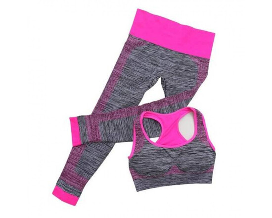 Set costum 2 piese pentru fitness, yoga